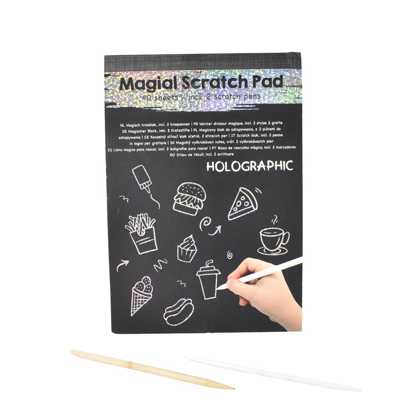 Magical Scratch Art Book (40 Sheet)
