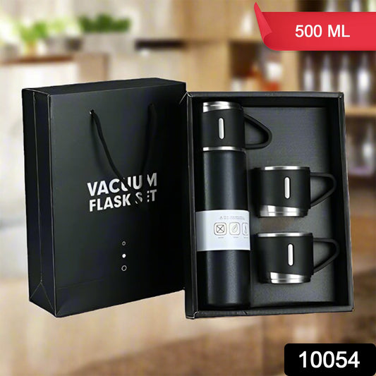 Stainless Steel Vacuum Flask Set | Flask Ideal Gifting Travel Friendly Latest Flask Bottle (500ml)