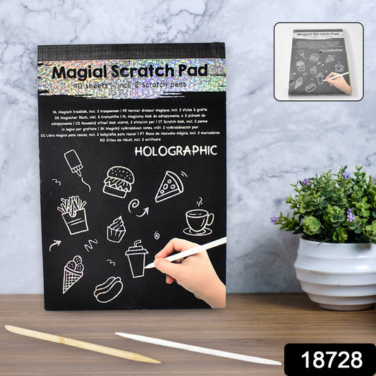 Magical Scratch Art Book (40 Sheet)